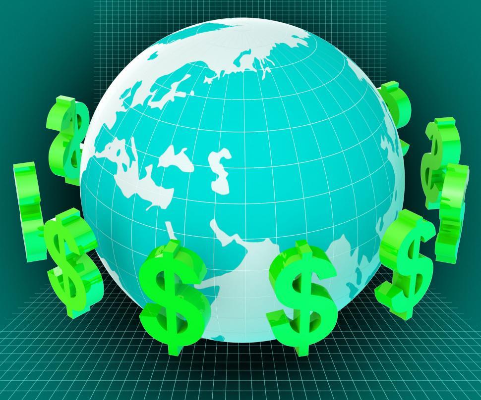 Free Image of Forex Dollars Shows Exchange Rate And Currency 