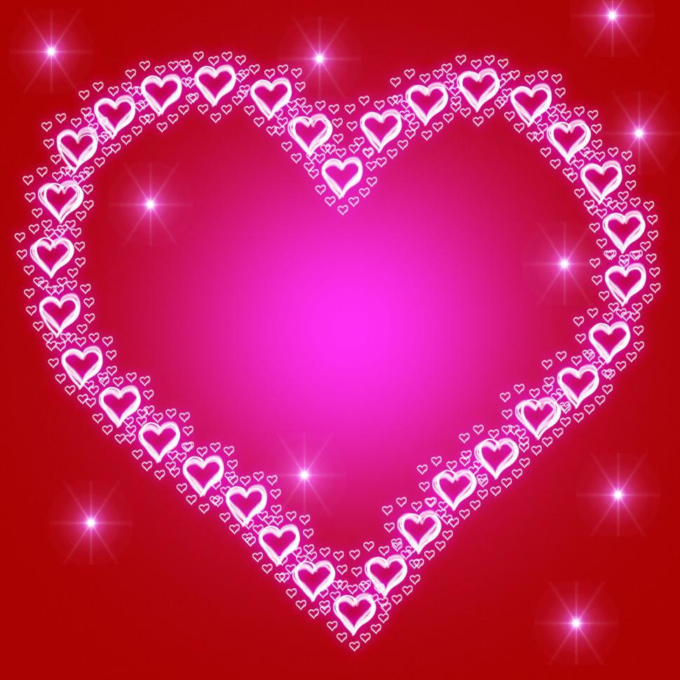 Free Image of Background Heart Indicates Valentines Day And Backdrop 