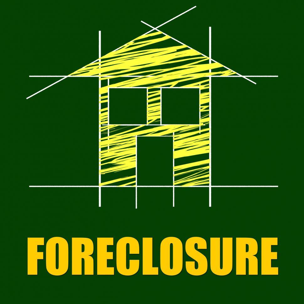 Free Image of Foreclosure House Indicates Repayments Stopped And Apartment 