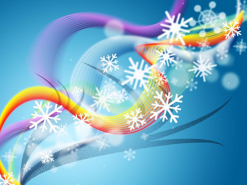 Free Image of Bokeh Twirl Means Ice Crystal And Blurred 