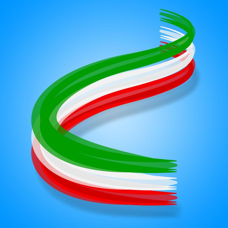 Free Image of Flag Italy Represents Patriotic Nationality And Patriot 