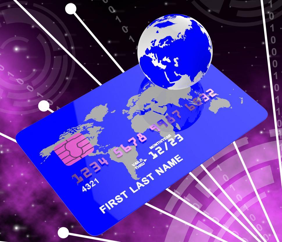 Free Image of Credit Card Indicates Global World And Payment 