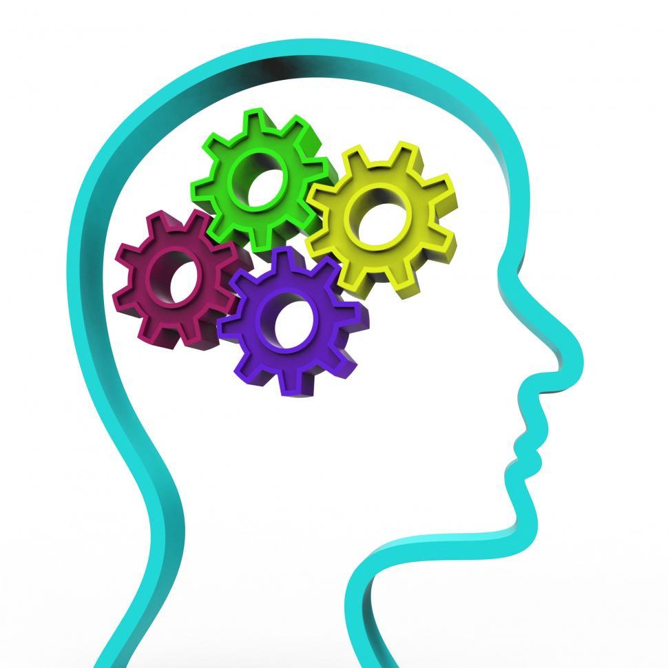 Free Image of Think Brain Represents Reflect Consideration And Head 