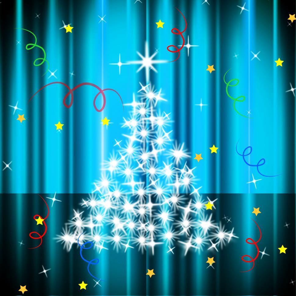 Free Image of Xmas Tree Represents Live Event And Celebration 