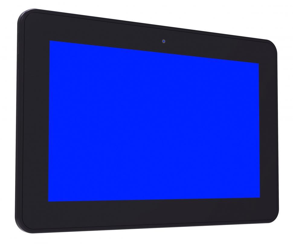 Free Image of Copyspace Tablet Shows Technology Internet And Pc 