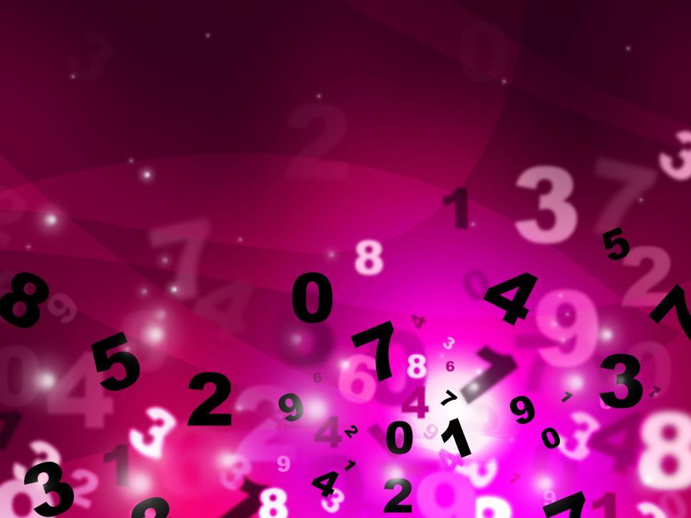 Free Image of Digital Pink Represents High Tec And Mathematics 