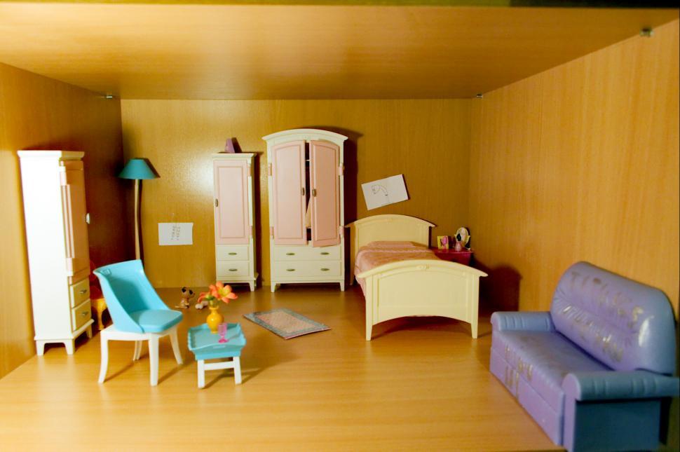 Free Image of Dollhouse room 