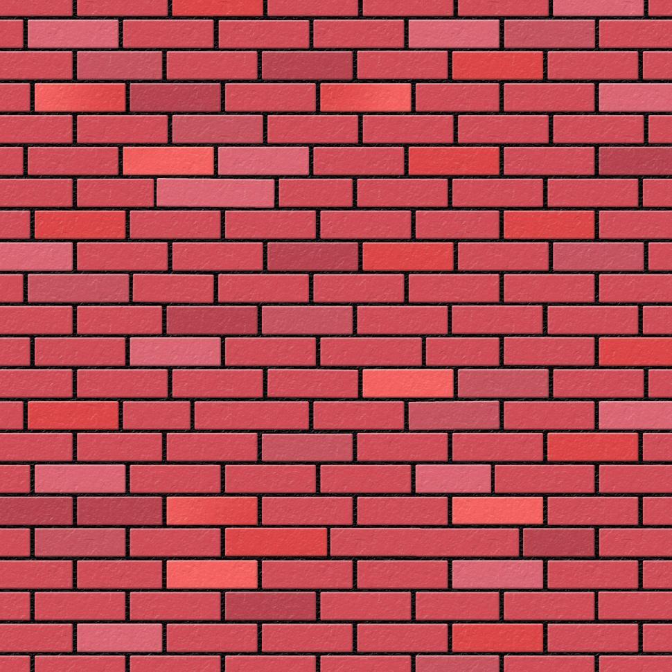 Free Image of Brick Wall Indicates Blank Space And Background 