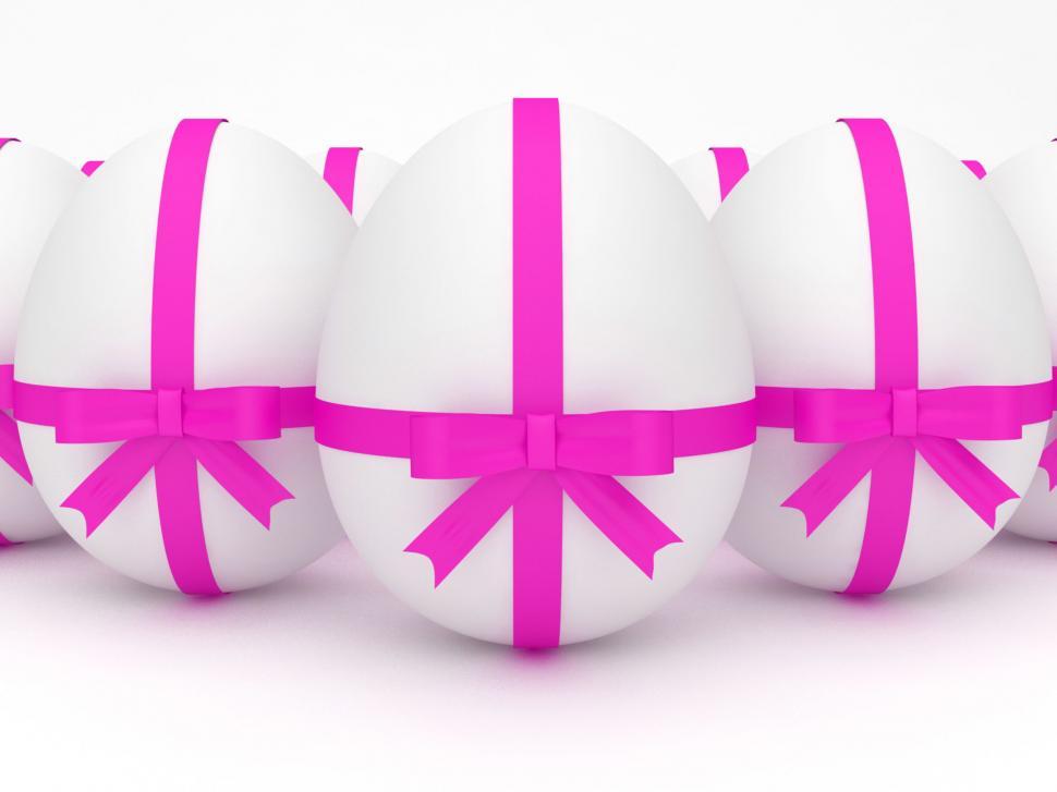 Free Image of Easter Eggs Represents Background Backdrop And Abstract 