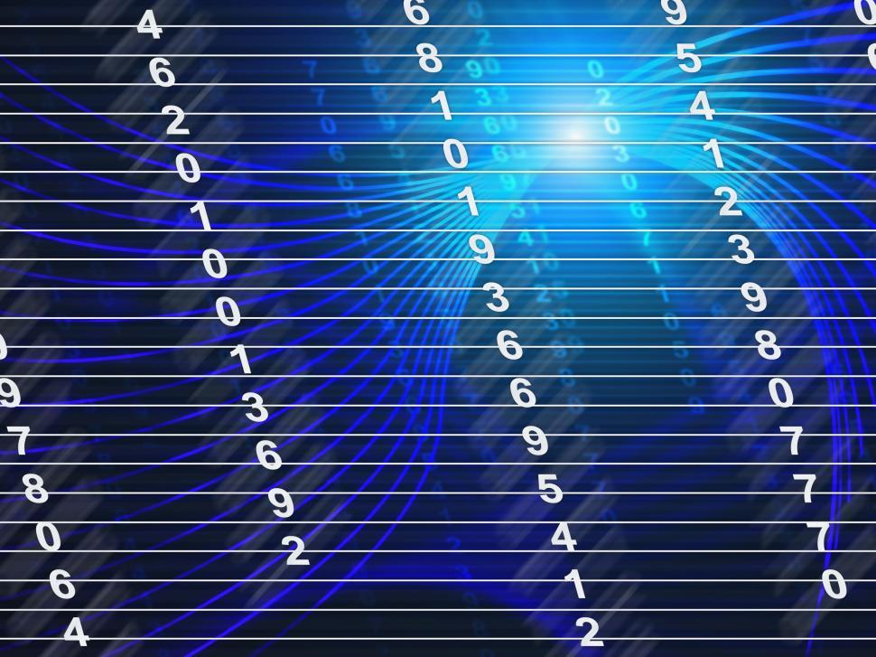 Free Image of Tech Numbers Shows Count Digits And Numerals 
