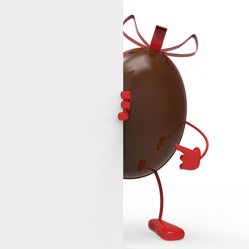 Free Image of Easter Egg Indicates Text Space And Copy 