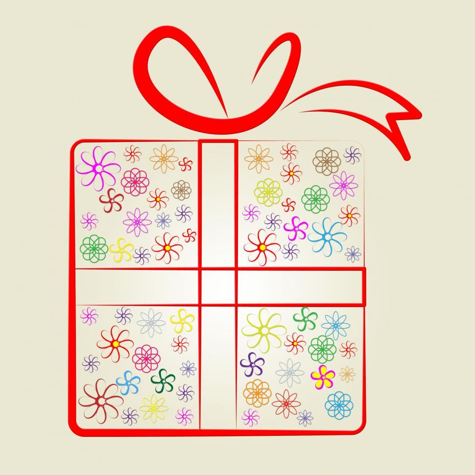Free Image of Giftbox Gifts Shows Occasion Surprise And Wrapped 
