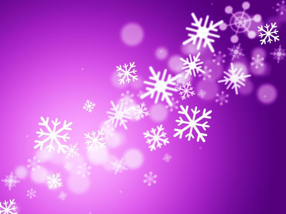 Free Image of Mauve Bokeh Means Merry Christmas And Celebrate 