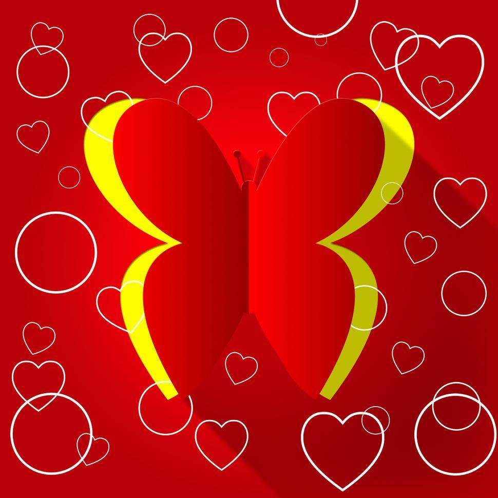 Free Image of Nature Butterflies Indicates Valentine Day And Animals 