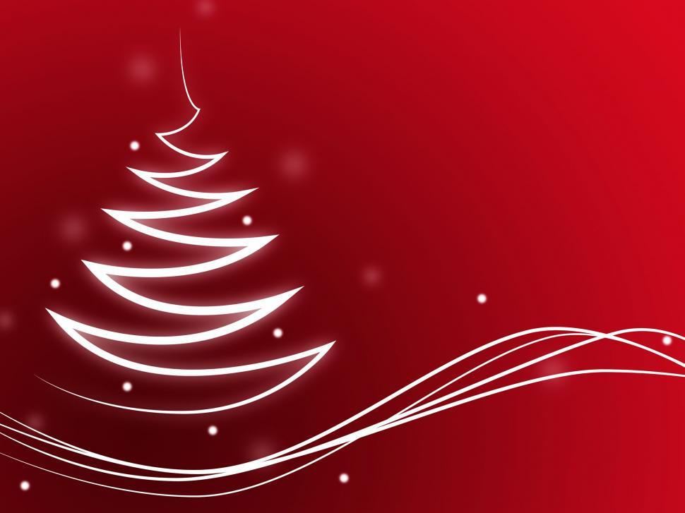 Free Image of Xmas Tree Shows New Year And Design 
