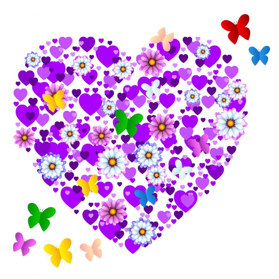 Free Image of Butterflies Nature Represents Valentines Day And Bloom 