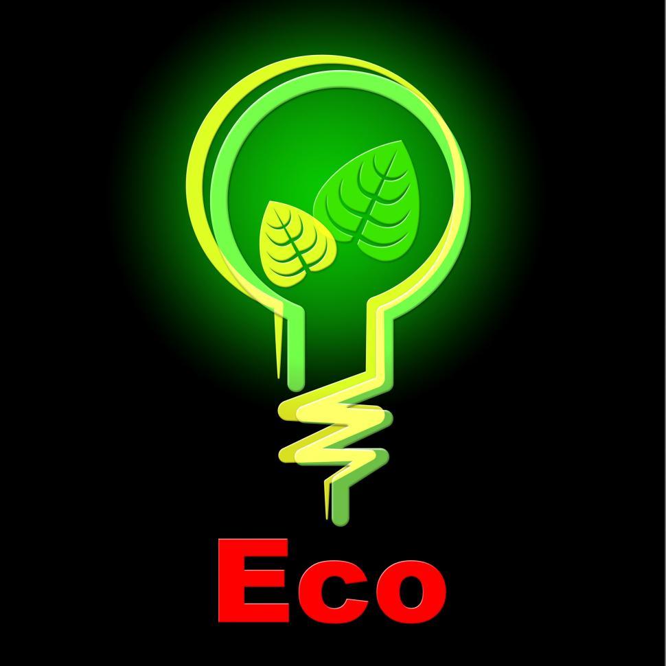 Free Image of Light Bulb Indicates Earth Day And Eco 