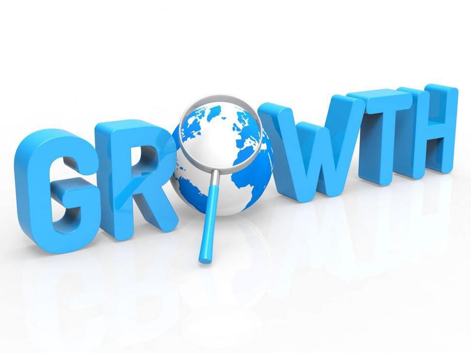 Free Image of Financial Growth Represents Develop Expansion And Increase 