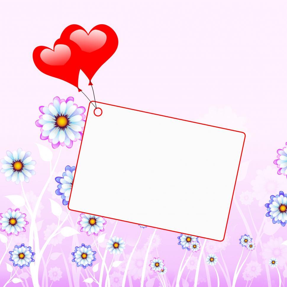 Free Image of Heart Copyspace Shows Valentine s Day And Copy-Space 
