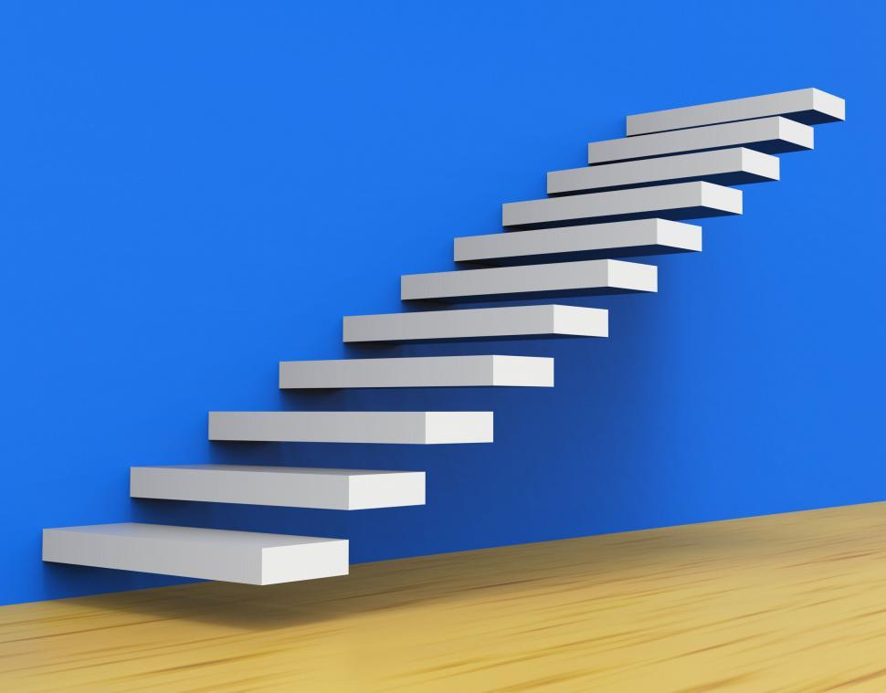 Free Image of Growth Stairs Shows Staircase Upwards And Ascend 