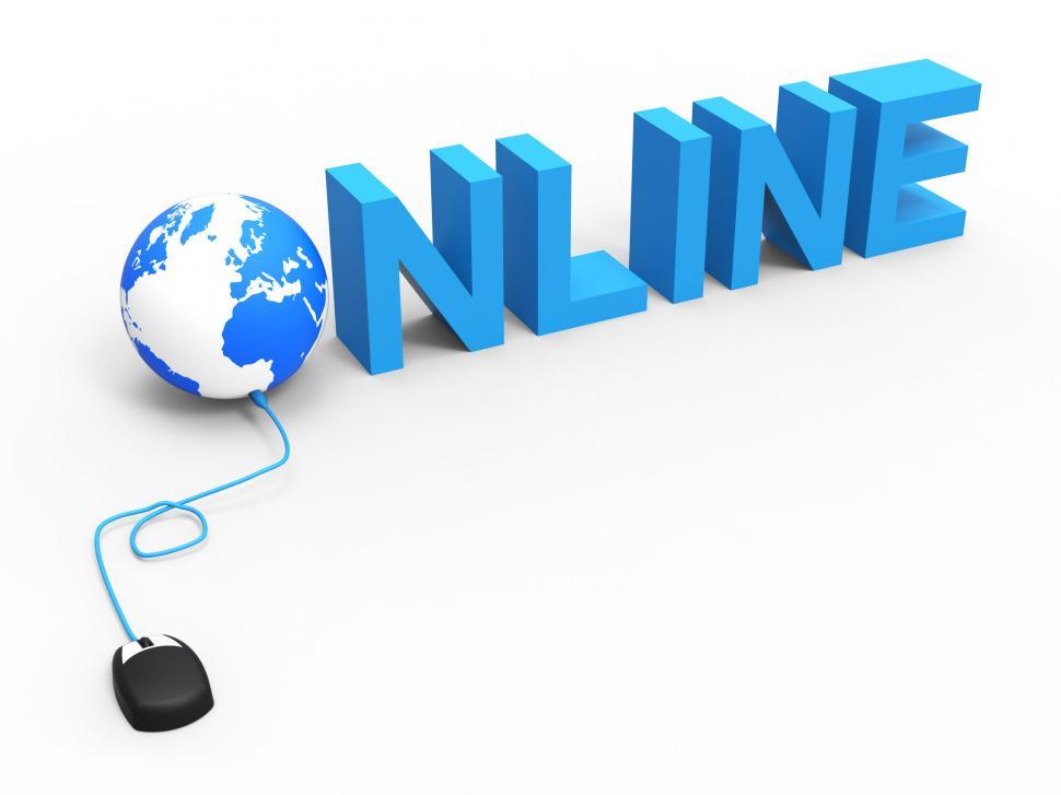 Free Image of Global Online Means World Wide Web And Net 