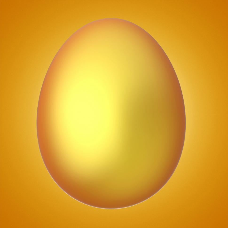 Free Image of Easter Egg Indicates Blank Space And Copyspace 