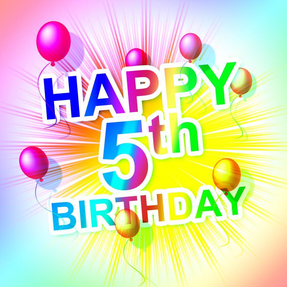 Free Image of Happy Birthday Represents Congratulating Celebrations And Partie 