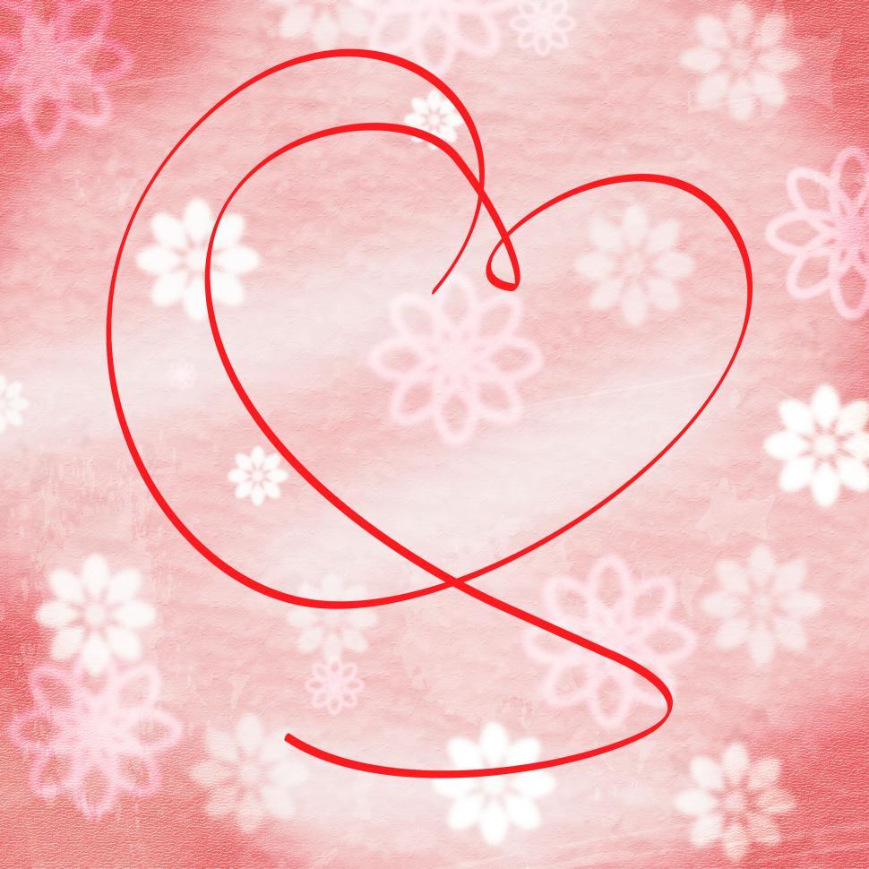 Free Image of Heart Copyspace Indicates Valentine s Day And Abstract 