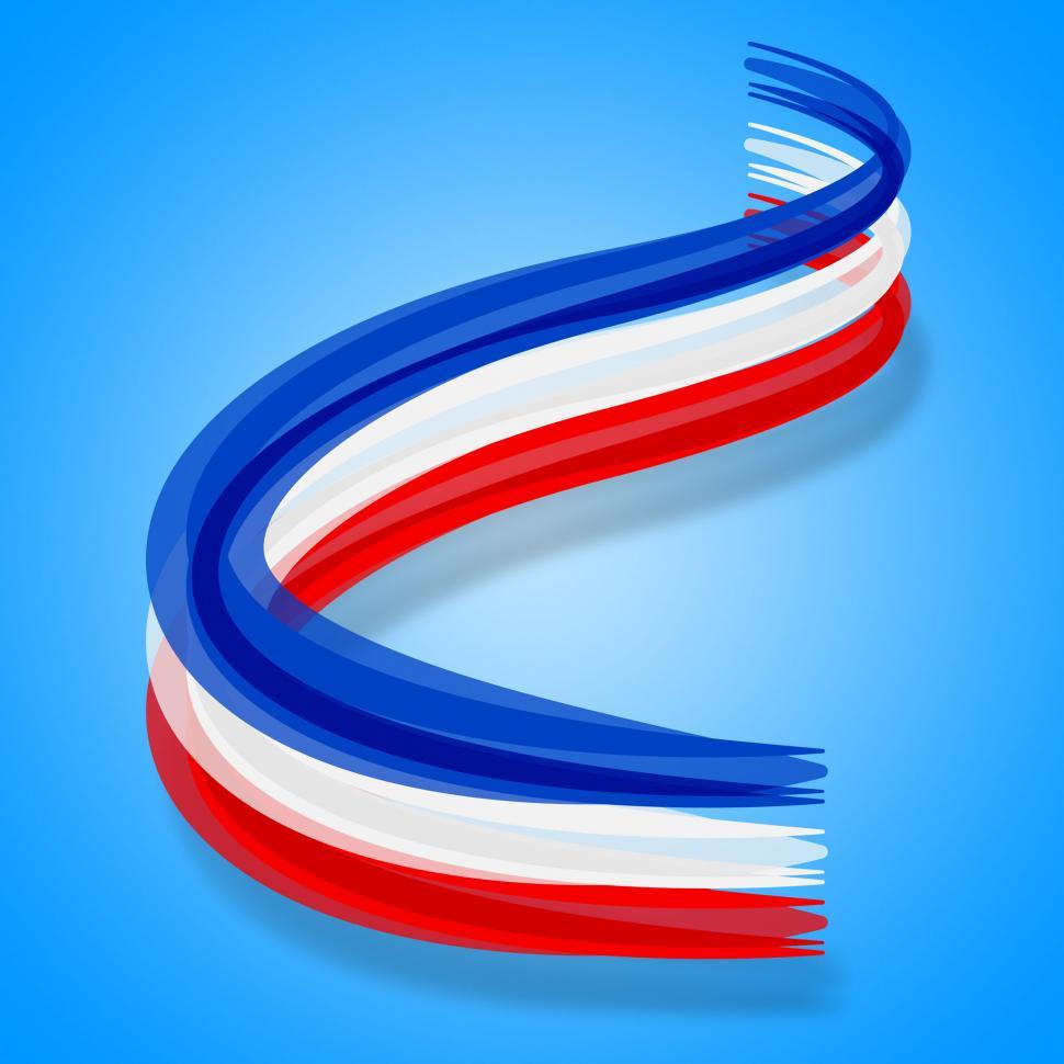 Free Image of France Flag Indicates European Euro And French 