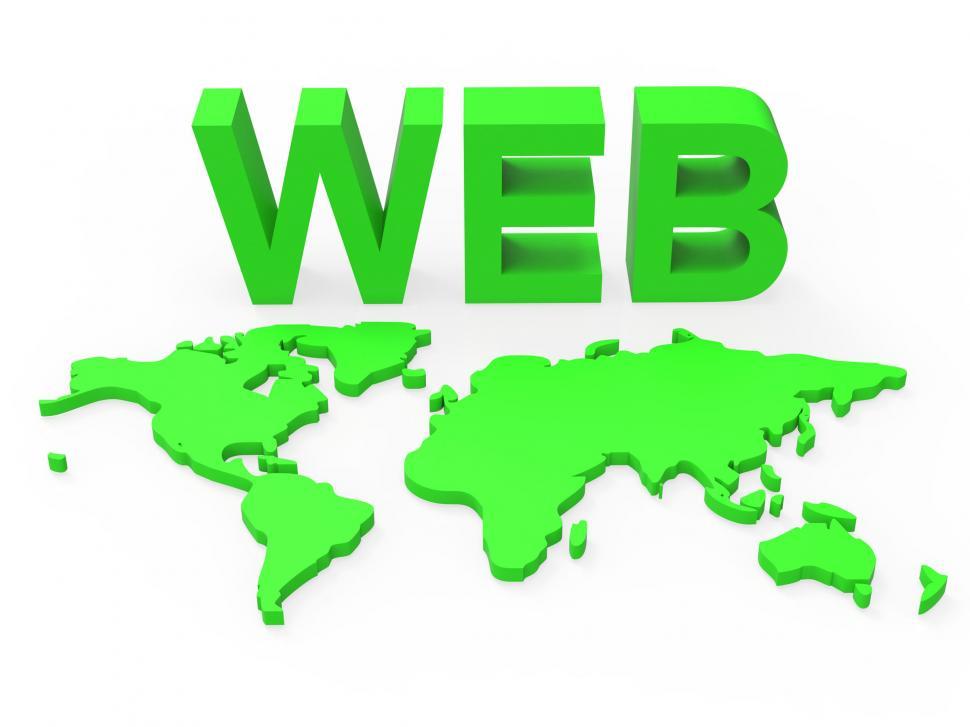 Free Image of Web World Represents Globalisation Www And Website 