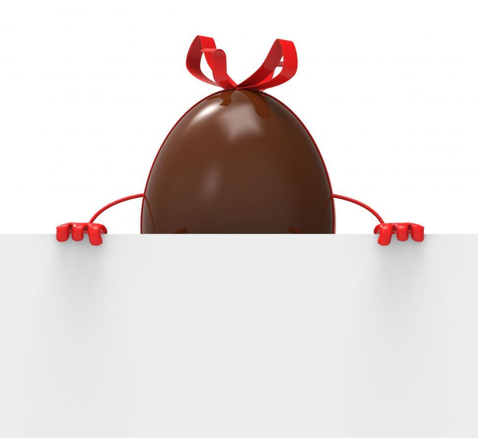 Free Image of Easter Egg Indicates Text Space And Confectionery 