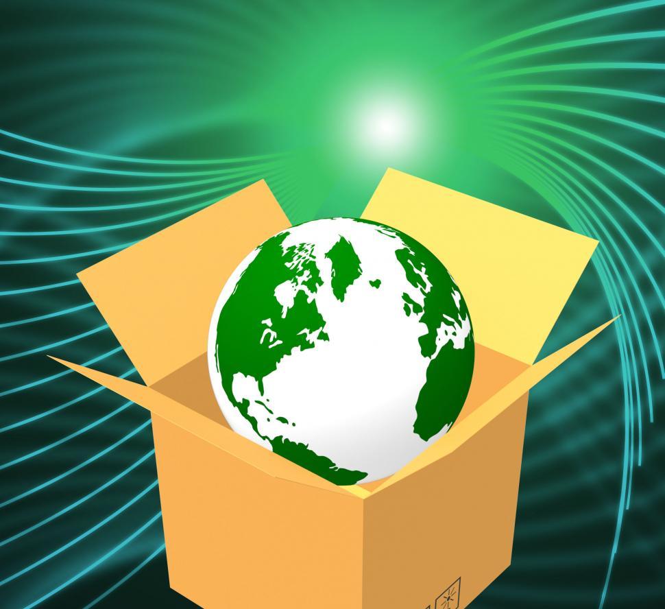 Free Image of Delivery World Indicates Sending Global And Post 
