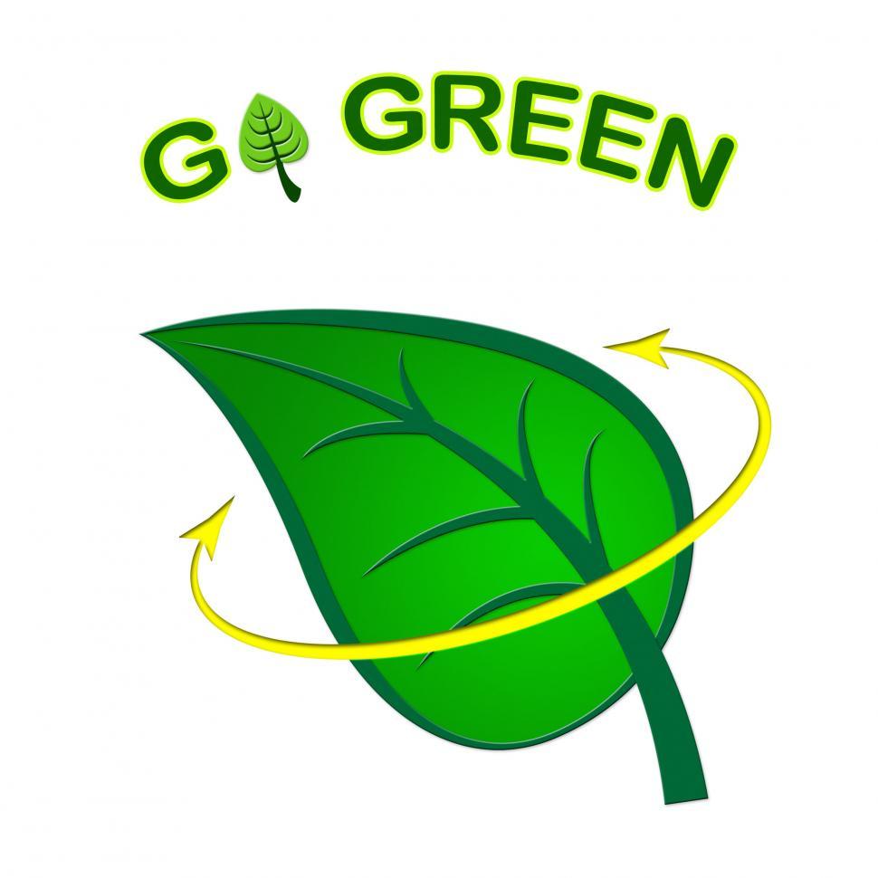 Free Image of Go Green Represents Earth Day And Eco-Friendly 