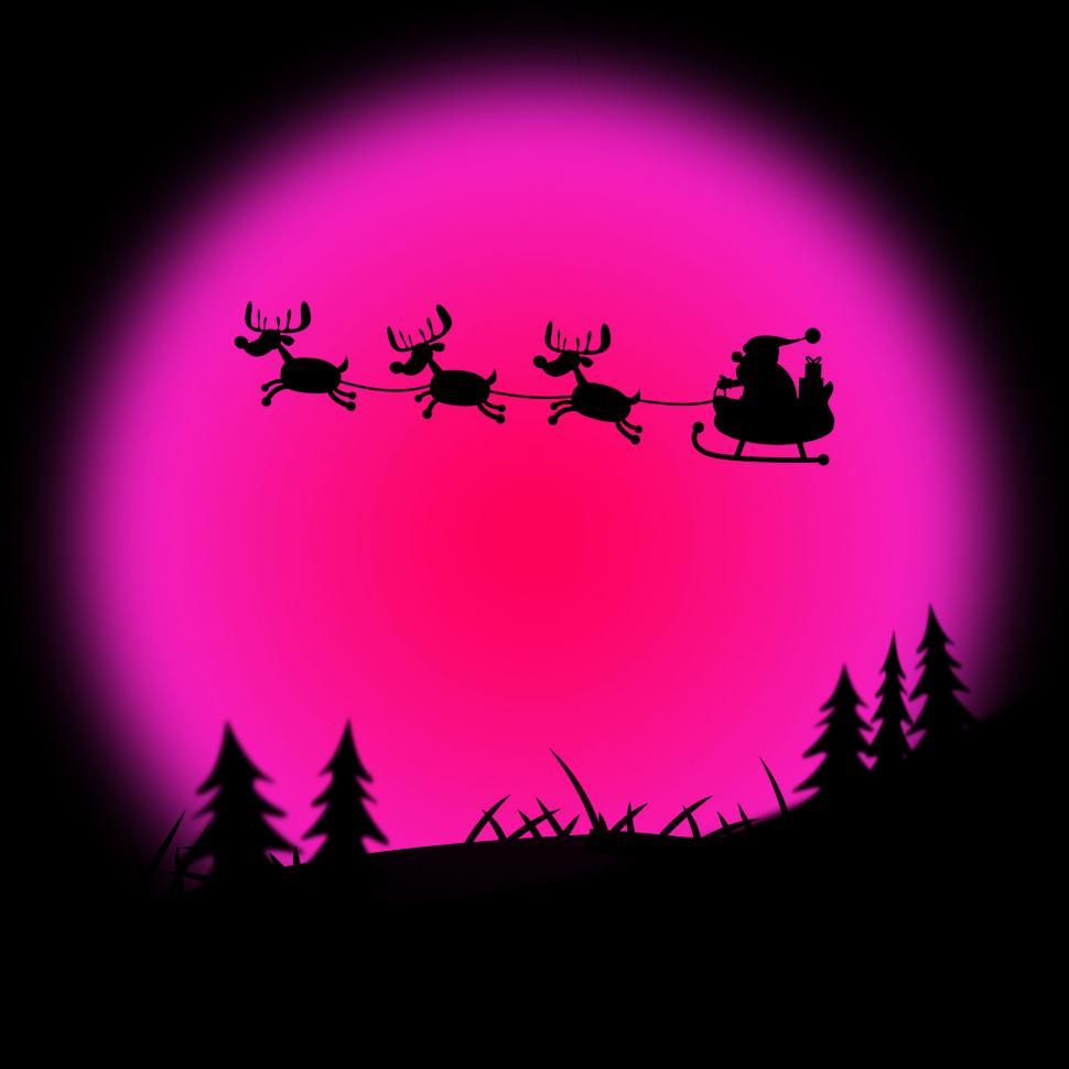 Free Image of Santa Xmas Indicates Father Christmas And Christmastime 