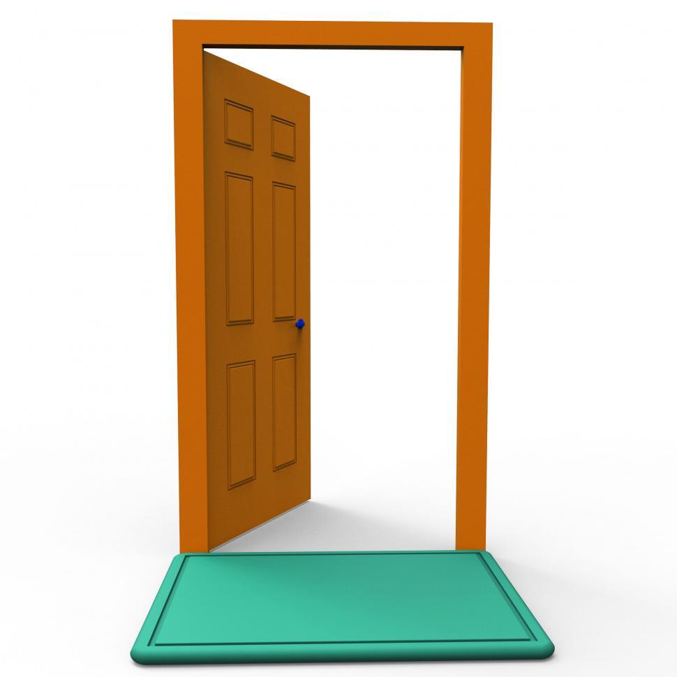 Free Image of House Doorway Means Doorways Household And Residence 