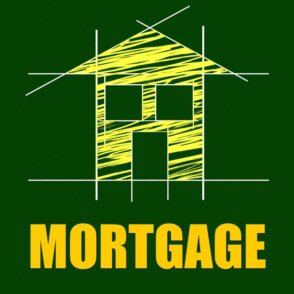 Free Image of House Mortgage Shows Borrow Money And Apartment 