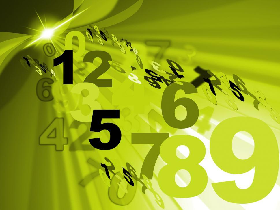Free Image of Counting Mathematics Represents Number Design And Numerical 