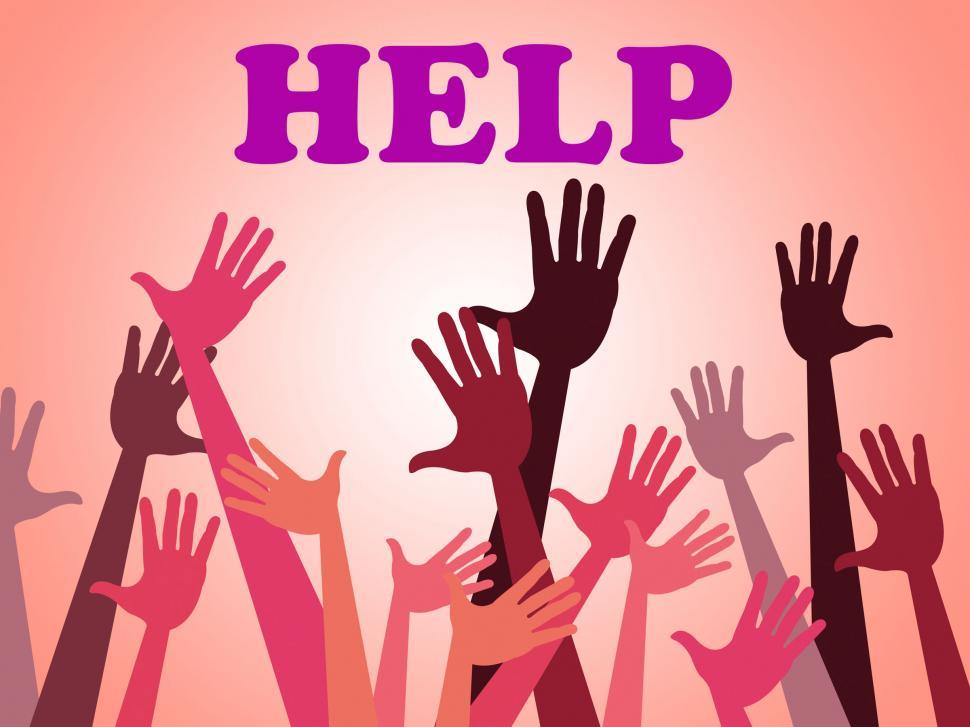 Free Image of Help Hands Means Assistance Counseling And Question 