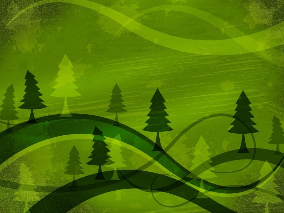 Free Image of Tree Background Indicates Nature Backdrop And Meadows 
