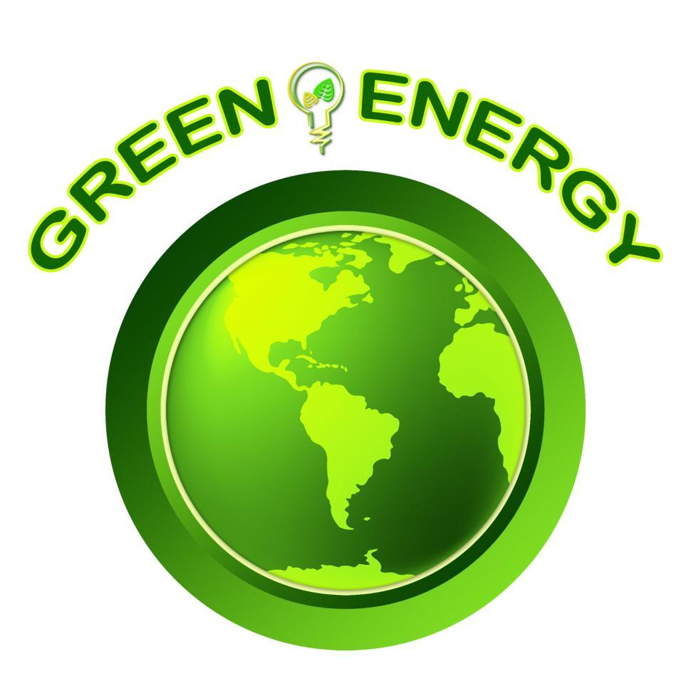 Free Image of Green Energy Shows Solar Power And Eco 