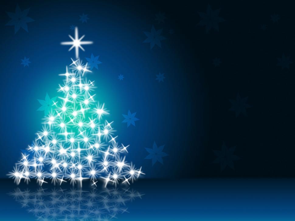Download Free Stock Photo of Xmas Tree Shows New Year And Christmas 
