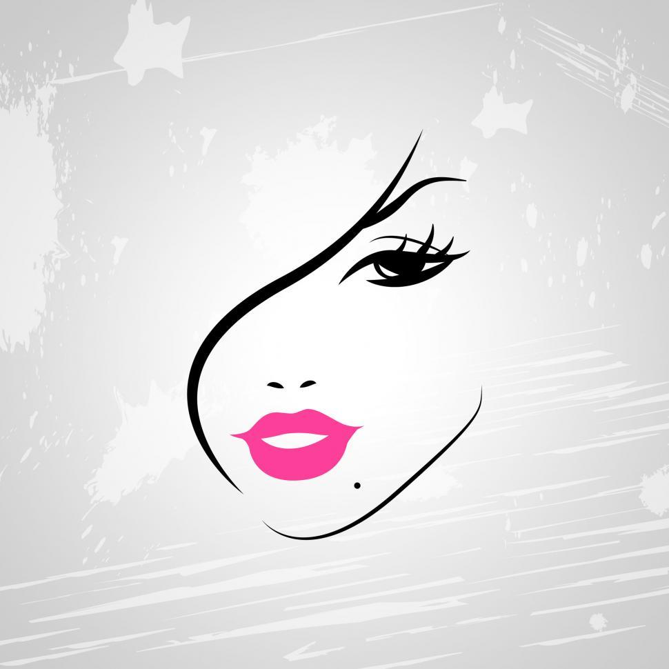 Free Image of Make Up Means Good Looking And Attractive 