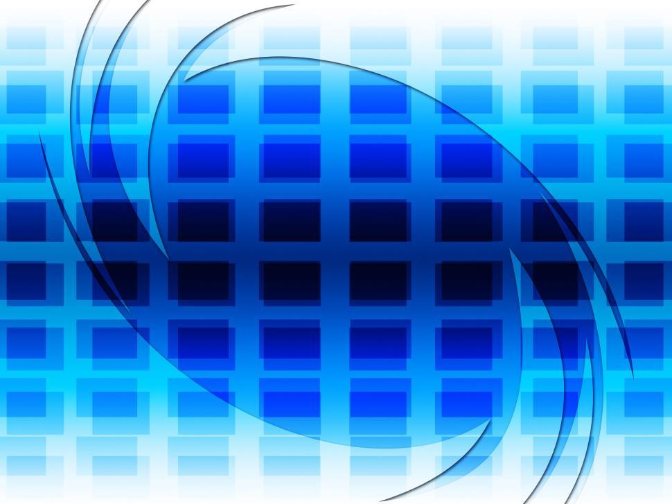 Free Image of Grid Background Represents Blue Twist And Twirling 