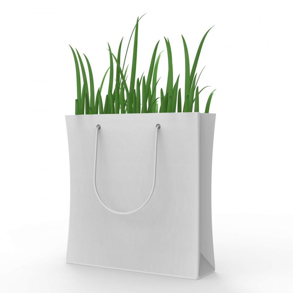 Free Image of Eco Shopping Indicates Earth Day And Buying 