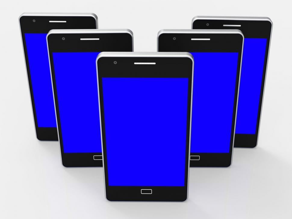 Free Image of Copyspace Smartphone Indicates Portable Web And Online 