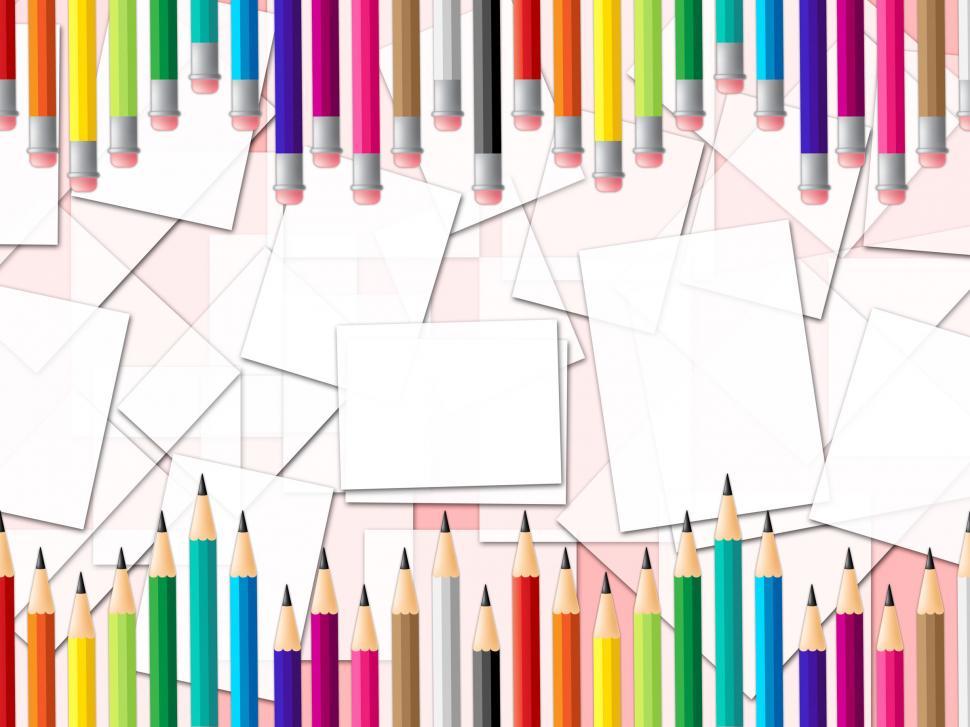 Free Image of Pencils Education Shows Colourful Learn And Colour 