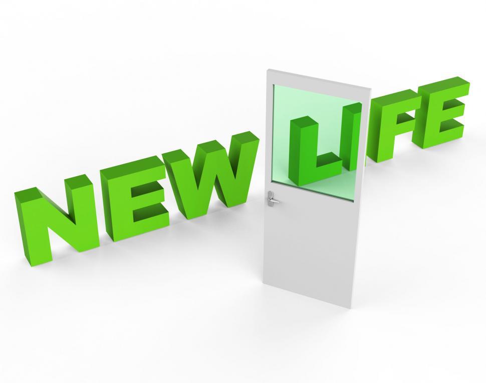 Free Image of New Life Shows Start Again And Door 