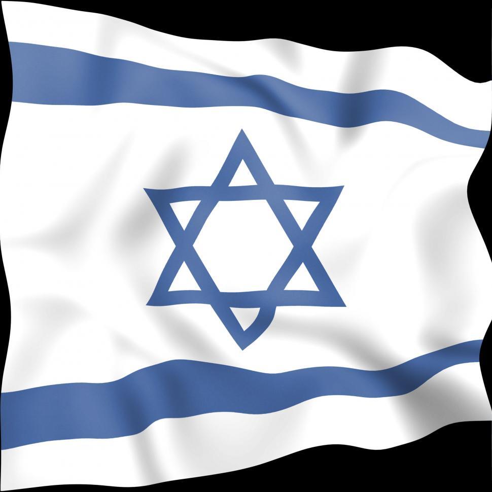 Free Image of Israel Flag Indicates Middle East And Countries 