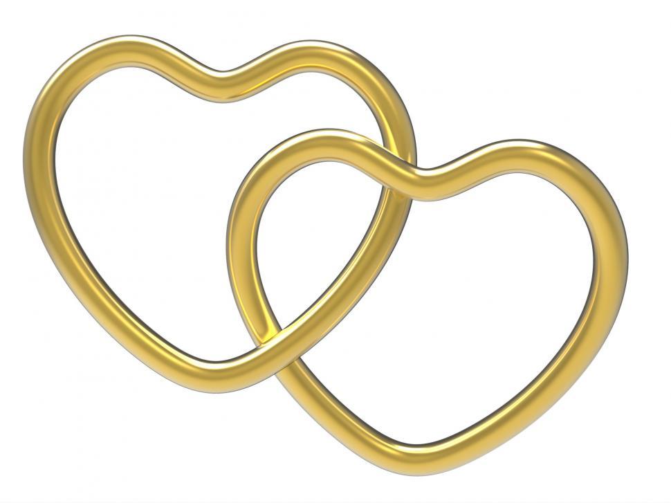 Free Image of Wedding Rings Indicates Valentine Day And Eternity 