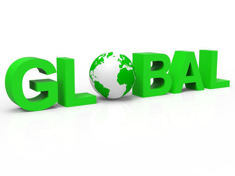 Free Image of Globe Global Indicates Worldwide Corporate And Commerce 